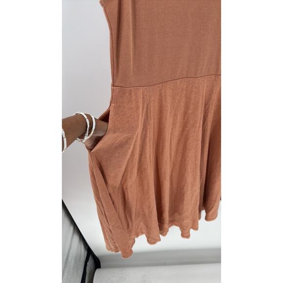prAna Cozy Up Bayjour Dress size XL pockets sleeveless pink sand Gorpcore casual - Picture 4 of 8